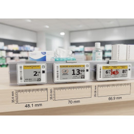 DocaPrice - 3 modèles de formats d'étiquettes électroniques