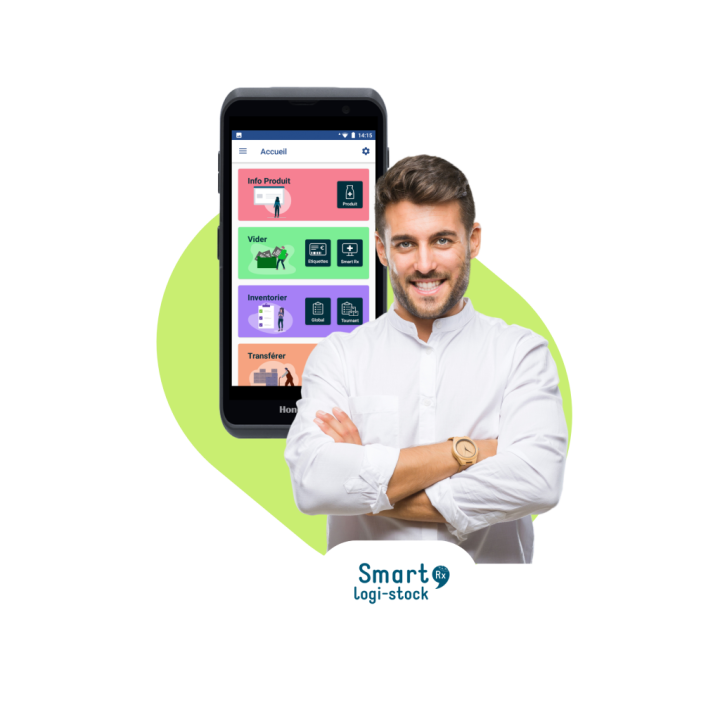 Terminale mobile gestion stock pharmacie