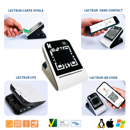 KAPELSE – Lecteur de cartes et QR code multiservices – KAP-4CV