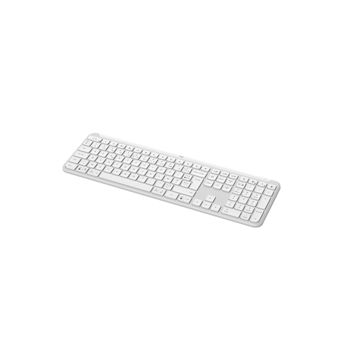 vue 3/4 droite du clavier Logitech K950