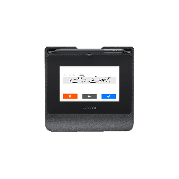 vue de la tablette signature Wacom STU 540