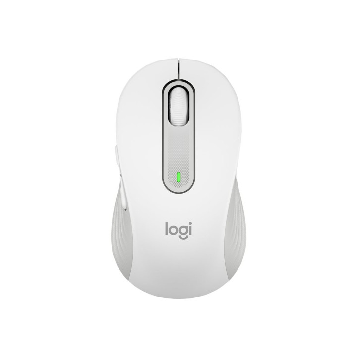 vue de haut de la souris sans fil Logitech signature M650