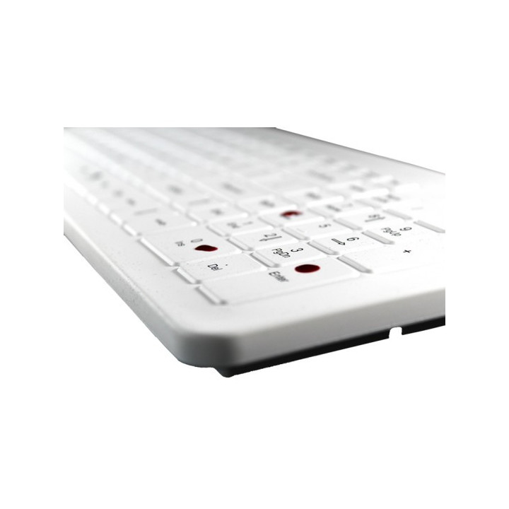 gros plan sur les touches du clavier Very Cool Flat et des taches