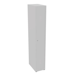 vue de 3/4 du vestiaire sale 1 porte