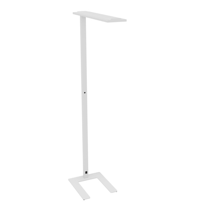 vue du lampadaire NEO blanc