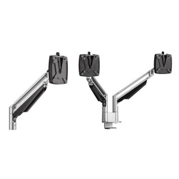 vue sur les supports écran EOL de la Gamme TECHNIQUE modèle double et simple écran