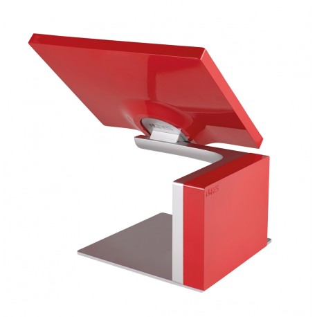Terminal poste de vente avec lecteur 2D intégré SANGO, rouge