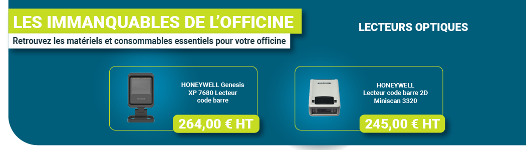 Les Immanquables de l'Officine : lecteurs optiques