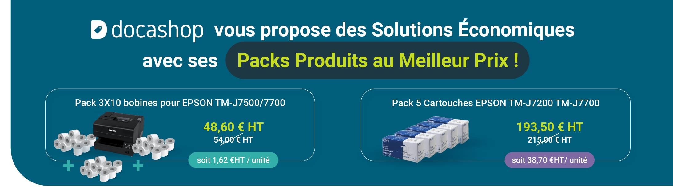 <p class="MsoNormal"><span style="font-size: 8.5pt; line-height: 107%; font-family: 'Verdana',sans-serif; color: black; background: #FAFBFC;">Du 1er au 31 Octobre, DOCASHOP vous présente ses Packs Produits au Meilleurs Prix</span></p>