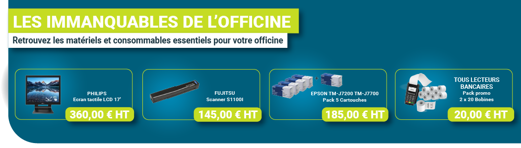 Les Immanquables de l'Officine