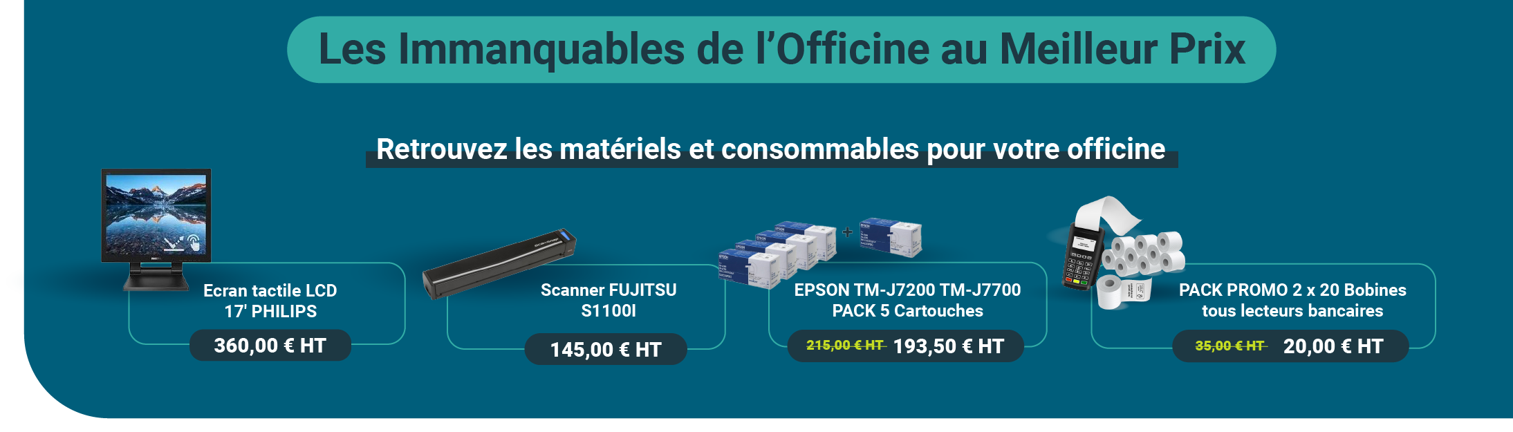 <p>Découvrez la sélection Docashop des Immanquables de l'Officine au meilleur Prix</p>