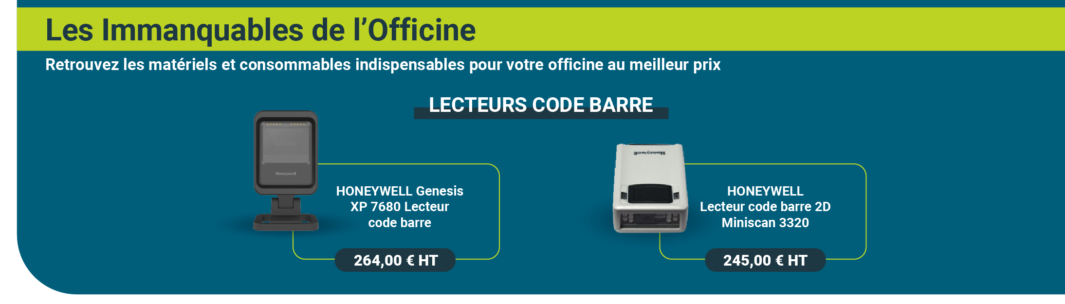 Les Immanquables de l'Officine : Les lecteurs optiques