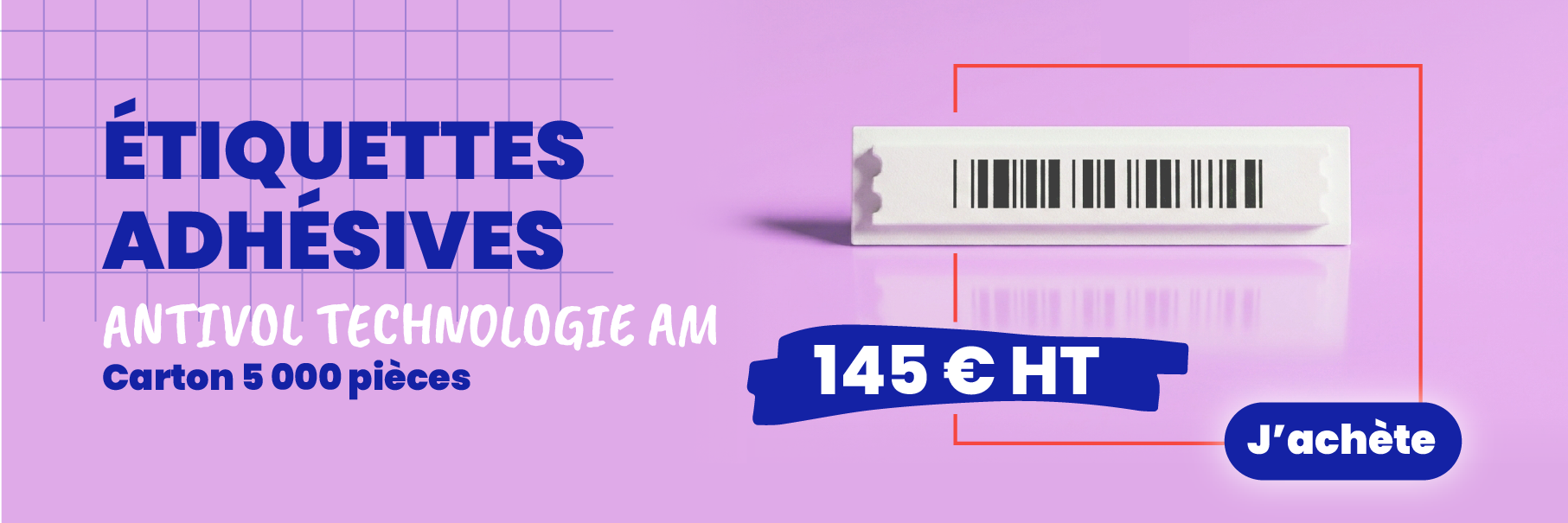 <p>NOUVEAU : retrouvez les étiquettes antivol au prix imbattables de 145.00€HT le carton 5000 pièces</p>