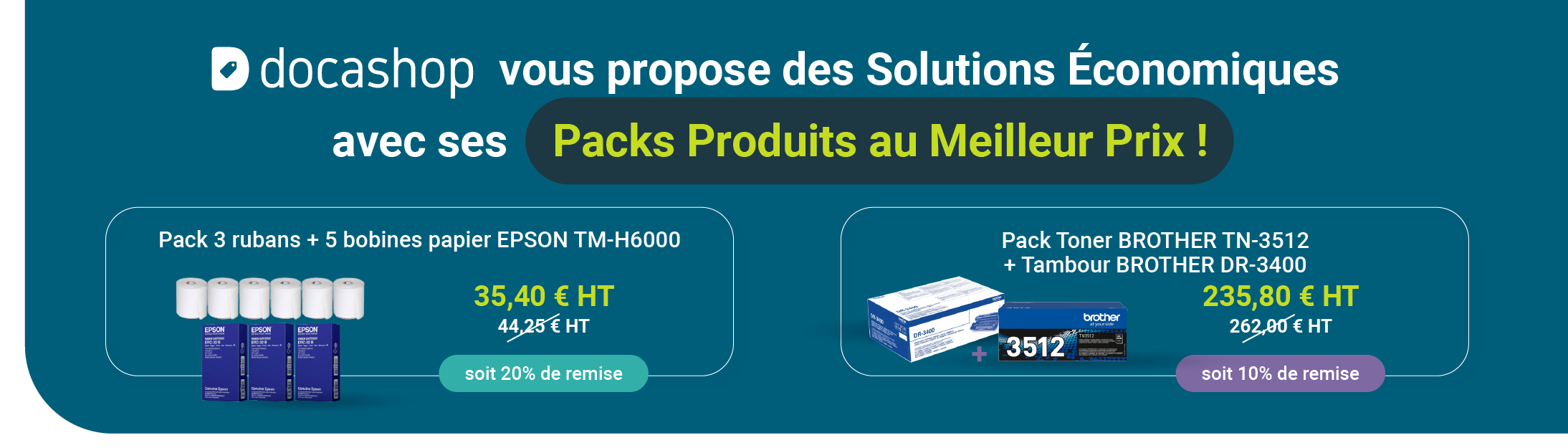<p class="MsoNormal"><span style="font-size: 8.5pt; line-height: 107%; font-family: 'Verdana',sans-serif; color: black; background: #FAFBFC;">Du 1er au 31 Octobre, DOCASHOP vous présente ses Packs Produits au Meilleurs Prix</span></p>