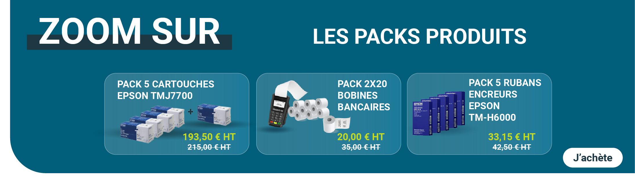 Docashop propose des packs consommables à prix imbattables