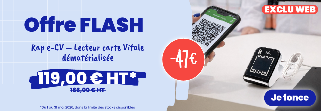 <p>Du 1er au 31 Mai 2026, Docashop.com vous propose le KAP e-CV à 119€HT</p>