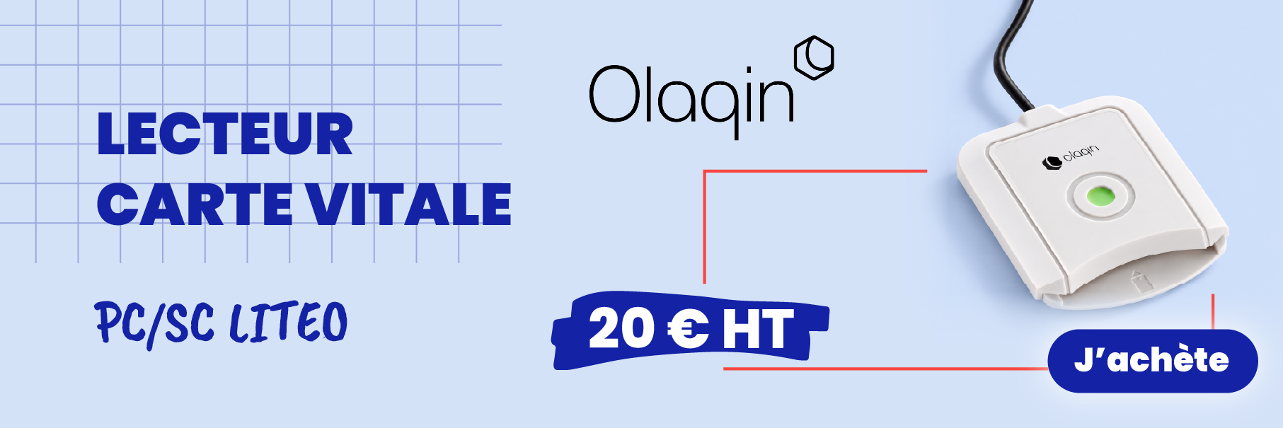 <p>Retrouvez le lecteur monofente LITEO pour cartes Sesam-Vitale, compact, rapide et sécurisé. « Plug&amp;Play », il s'installe automatiquement</p>