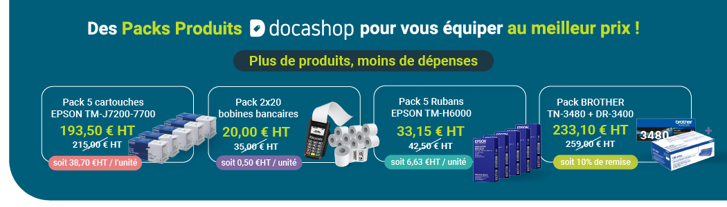 Retrouvez nos packs produits à prix imbattables du 1 au 31 Mars 2026
